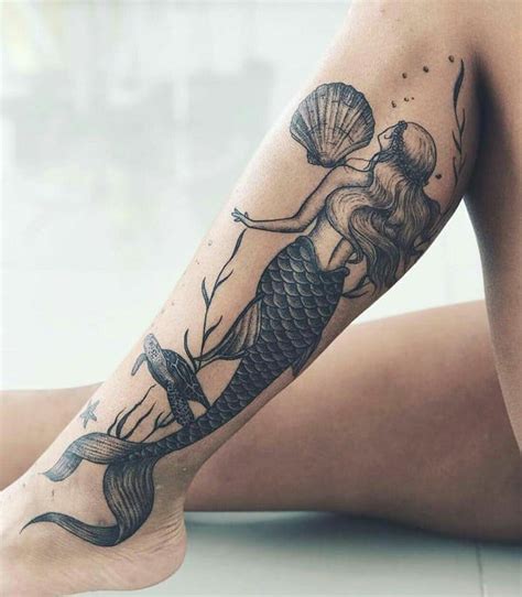 Maybe you'll find some inspiration here. 180 Mermaid Tattoos That Will Get You Wet