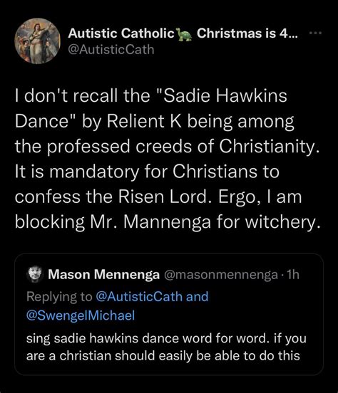 Mason Mennenga On Twitter I Finally Got Called A Witch