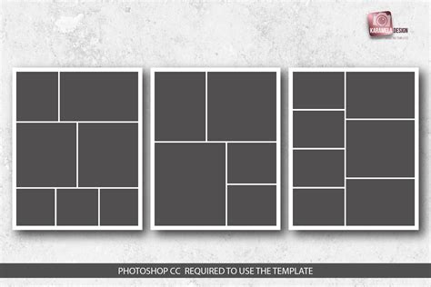 8 1 2 X 11 Photo Collage Template