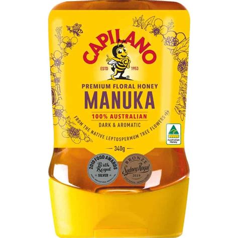 Buy Capilano Pure Australian Honey Non Active Manuka Squeeze G