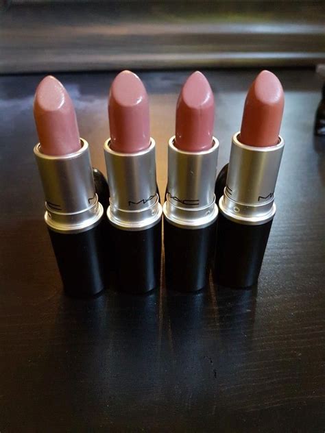 Mac Must Have Lipsticks Politely Pink Lustre Modesty Cremesheen