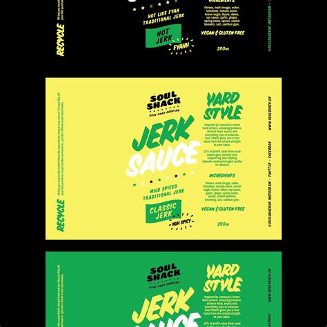 Please contact the restaurant directly. Soul Shack Packaging Design | Gradient color design, Logo ...