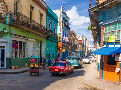 Colorful Street In Havana Credit Twr All Rights Reserved Places