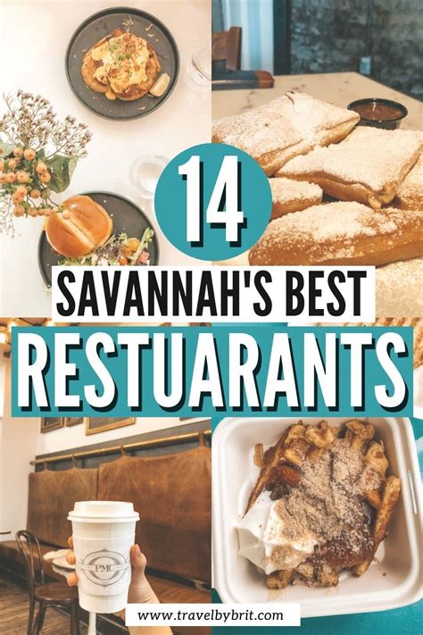 The 14 Best Places to Eat in Savannah, GA | Travel by Brit Savannah