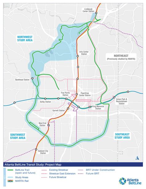 Beltline Launches Study For Nearly 14 Miles Of Transit Around Loop
