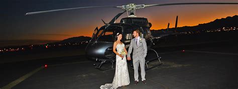 Las Vegas Night Strip Helicopter Flight Wedding Ceremony Package