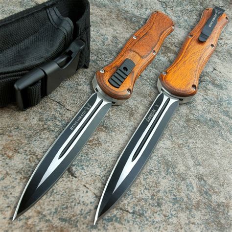 Tactical Flick Knife Otf Spring Assisted Knives Combat Survival Knifes