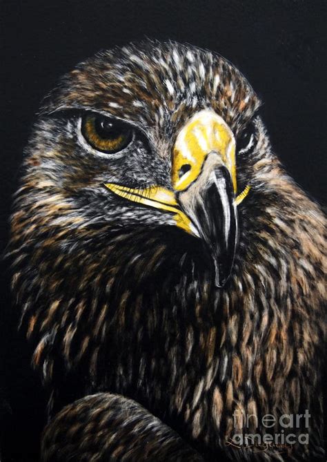Golden Eagle Mixed Media By Lora Duguay Fine Art America