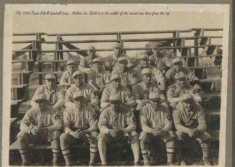 1916 Aandm Baseball Team Historic Blanco