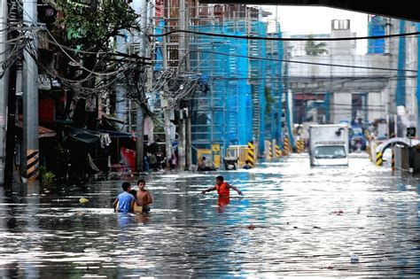 Philippines Quezon City Flood