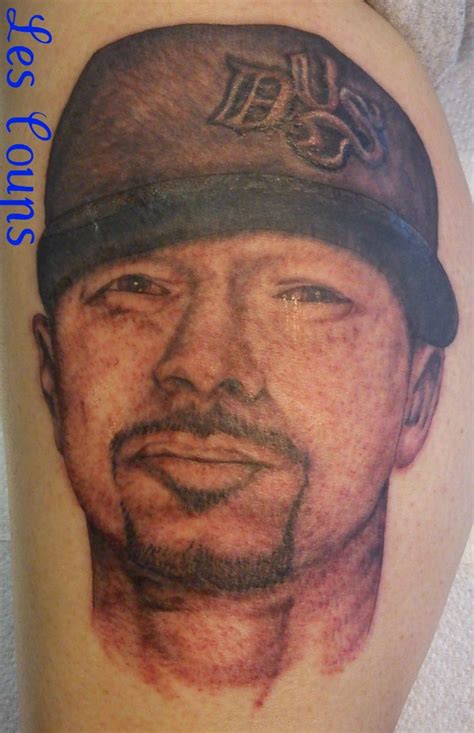 Okayi Love You Donnie But No Donnie Wahlberg Portrait Tattoo Husband Tattoos Music