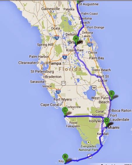 Cacharrillos De Viaje Usa Florida Y Costa Oeste La Ruta