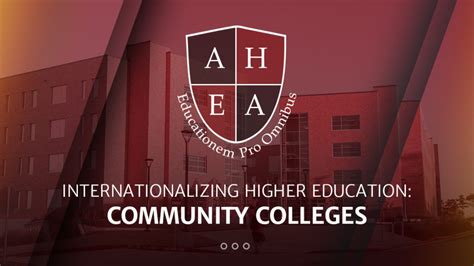 New Outlooks On Internationalizing Higher Education Community Colleges