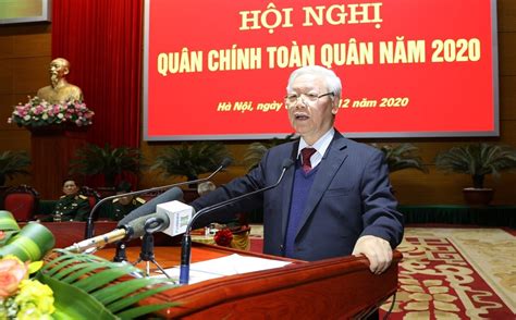 Quốc hội có 3 phó chủ tịch mới. Tổng Bí thư, Chủ tịch nước Nguyễn Phú Trọng dự và chỉ đạo Hội nghị Quân chính toàn quân năm 2020 ...