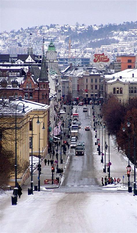 Oslo In Winter Norway By Henriksen Places To See Places To Travel