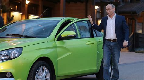 President Of Russia Vladimir Putin Has Tested Lada Vesta Automotive World