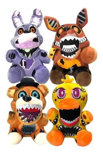 Peluches Set X4 Five Nights At Freddys 25 Cm