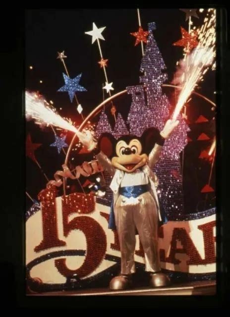 Disneyland Walt Disney Mickey Mouse Fireworks Original 35mm