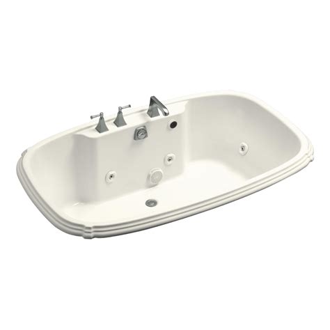 Tub sells new for around $3000. KOHLER Portrait 2-Person Biscuit Acrylic Oval Whirlpool ...