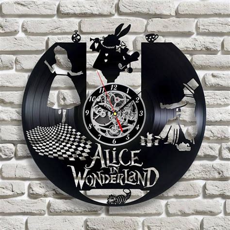 Alice In Wonderland Mad Hatter Cheshire Cat White Rabbit Vinyl In 2023 Alice In Wonderland Tea