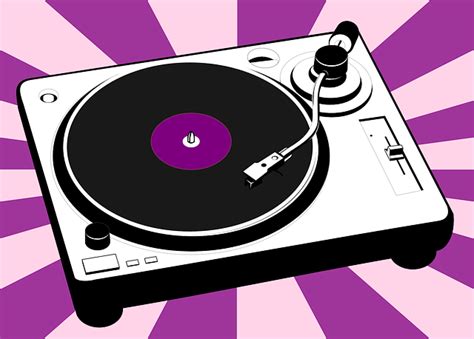Turntable Vinyl Music · Free vector graphic on Pixabay
