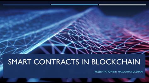 Smart Contracts In Blockchain Simply Explained YouTube