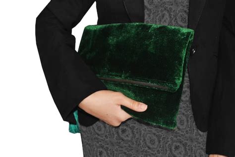 Velvet Clutch Emerald Green Foldover Bag Fold Over Clutch Etsy