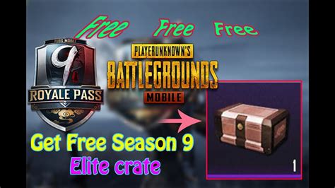 Get free crate coupon + crate opening trying luck!!! PUBG MOBILE Get Free Elite Crate ||| Without Royal Pass ...