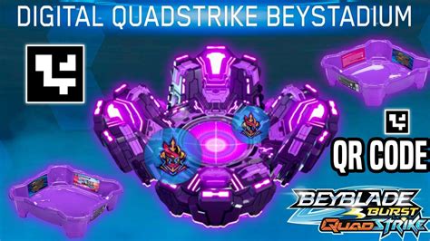 Quadstrike Beystadium Qr Code Holiday Valtryek Gameplay New Premium Bey