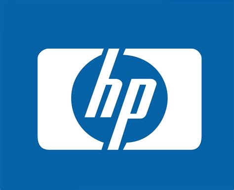 Hp Brand Symbol Computer Logo White Design Usa Laptop Vector