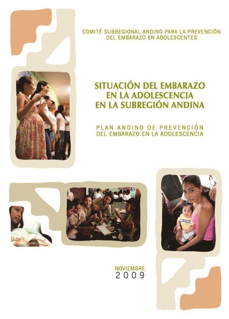 Situación Del Embarazo En La Adolescencia En La Subregión Andina