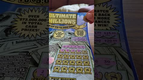 Beginning tuesday, may 18 at 8 a.m. Ohio's Ultimate Millions lottery ticket - YouTube