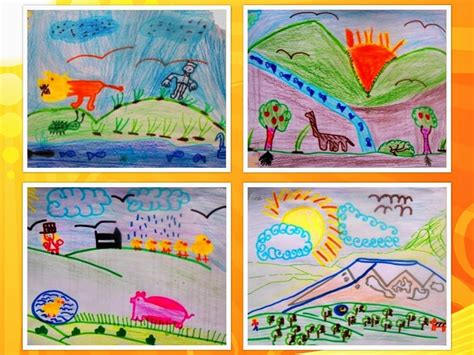 PUERTAS A LA IMAGINACIÓN: Hermosos paisajes coloridos