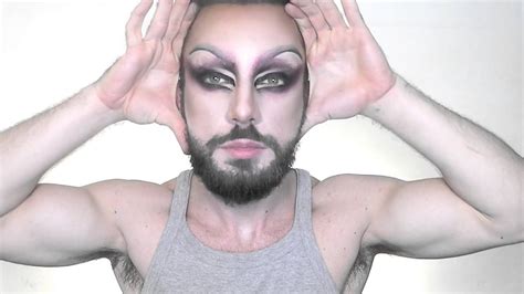 Bearded Drag Queen Makeup Youtube