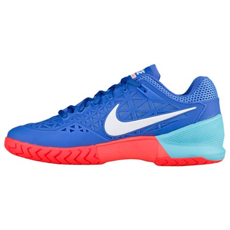 Nike Zoom Cage 2 Mens Tennis Shoes Medium Bluewhitepolar