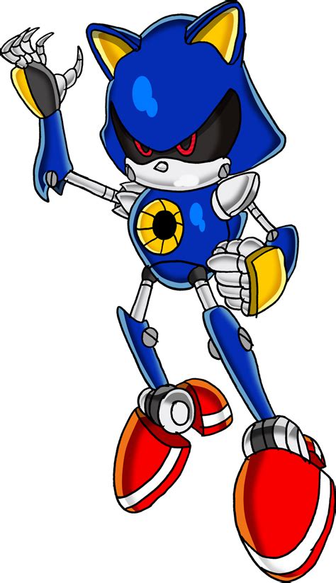 Metal Sonic Tails19950 Papercraft Sonic The Hedgehog
