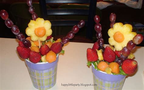 Happy Little Party Fruit Bouquet Mothers Day Or Teacher Appreciation