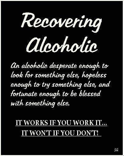 Encouragement Quotes For Alcoholics Quotesgram