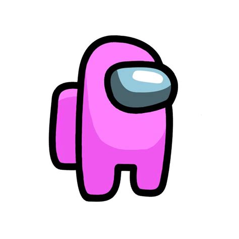 A Pink And Purple Cartoon Character