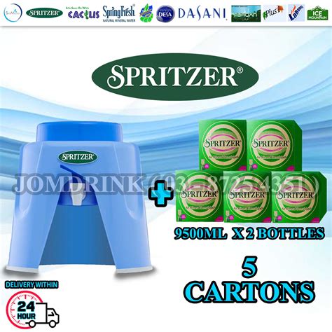 Truly a gift of nature, spritzer natural mineral water is extracted 420ft underground from pure and clean natural water sources, which explains why spritzer is rich in minerals. SPRITZER DISPENSER + PACKAGE OF 5 CARTON MINERAL WATER ...