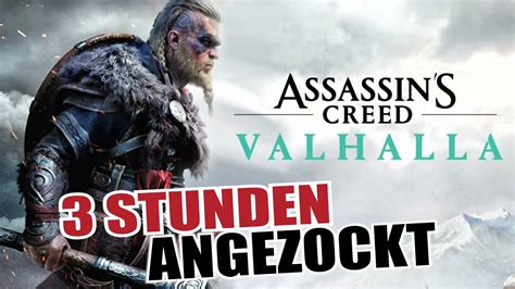 Assassin S Creed Valhalla Stunden Angezockt Gameplay Deutsch Youtube