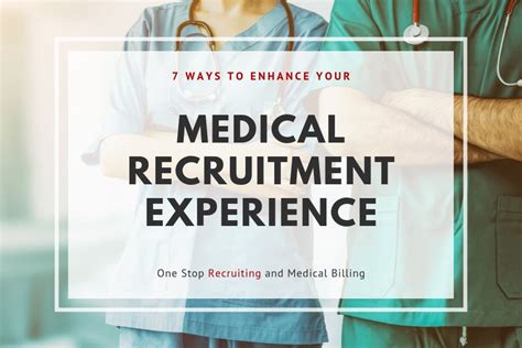 Ways To Enhance Your Medical Recruitment Experience Stoprecruiting