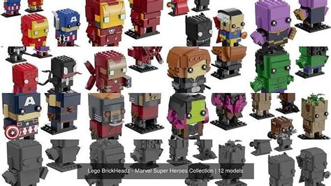 Lego Brickheadz Marvel Super Heroes Collection Cgtrader