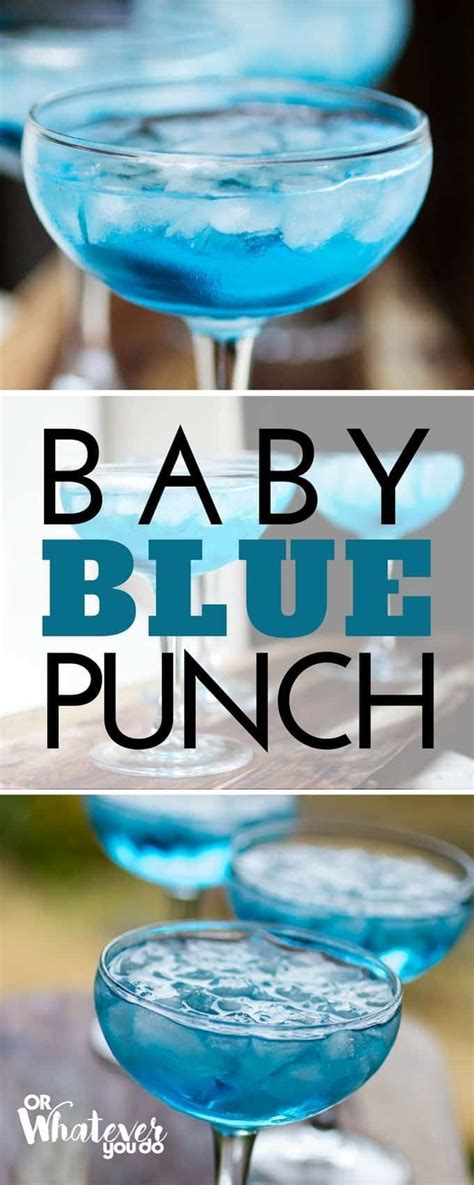 Baby Blue Punch Recipe Blue Punch Baby Shower Drinks