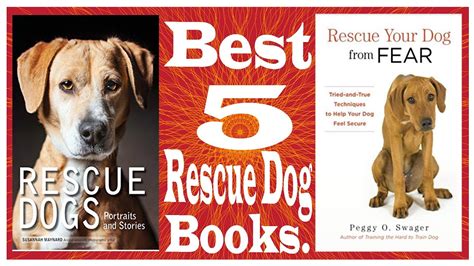 Heart Touching Best 5 Rescue Dog Books Rescue Dogs Best 5 Rescue