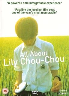Salyu's voice flows like the water of a river, it's truly inspirative. All About Lily Chou-Chou (Japan, 2001)