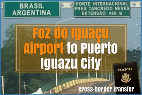 Foz Do Iguacu Igu Airport To Puerto Iguazu Airport Transport