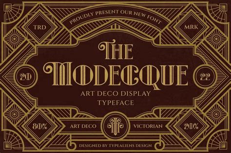 Best Art Nouveau Art Deco Fonts Free Premium Web