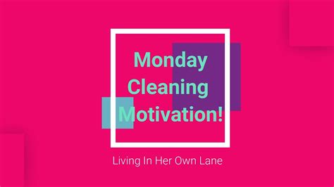 Motivational Monday Cleaning Clean With Me Youtube