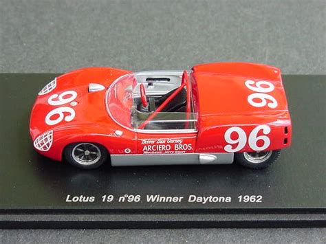 Arciero Brothers Lotus 19 Winner Daytona Continental 1962 Dan Gurney 1